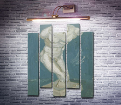 Мужской гипсовый торс (Plaster-Torso (male), 1886