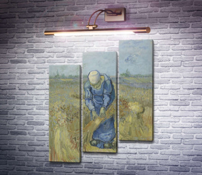 Крестьянка, вяжущая снопы (по мотивам Милле) (Peasant Woman Binding Sheaves (after Millet), 1889