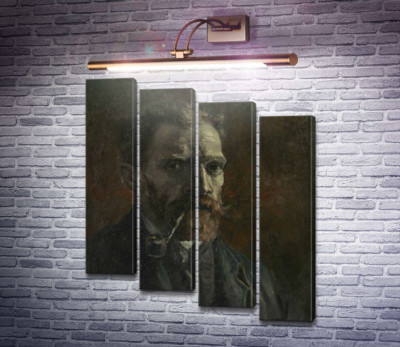 Автопортрет з трубкою (Self Portrait with Pipe), 1886