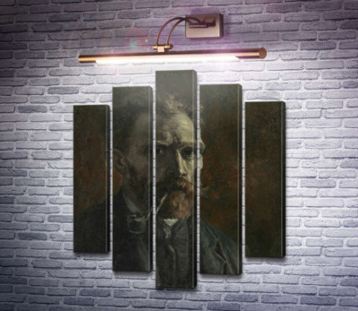 Автопортрет с трубкой (Self Portrait with Pipe), 1886