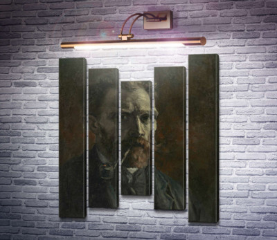 Автопортрет с трубкой (Self Portrait with Pipe), 1886