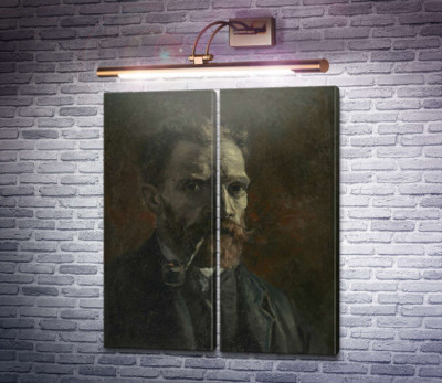 Автопортрет с трубкой (Self Portrait with Pipe), 1886