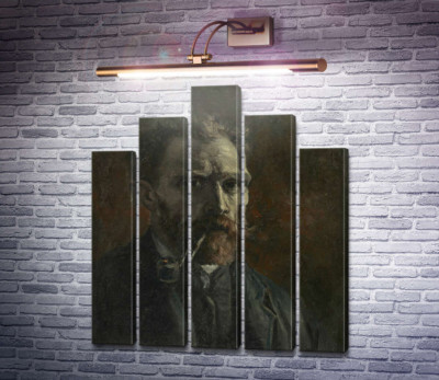 Автопортрет з трубкою (Self Portrait with Pipe), 1886