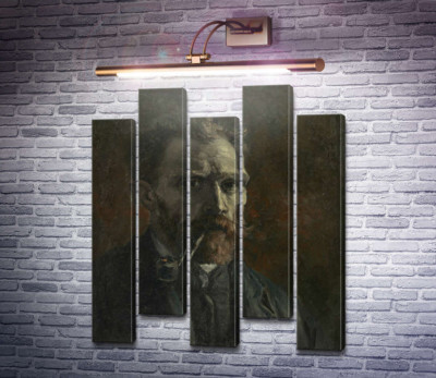 Автопортрет з трубкою (Self Portrait with Pipe), 1886