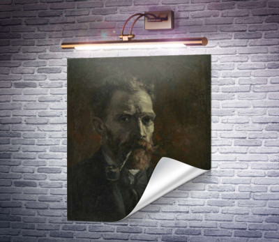 Автопортрет з трубкою (Self Portrait with Pipe), 1886
