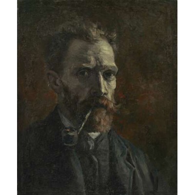 Автопортрет с трубкой (Self Portrait with Pipe), 1886