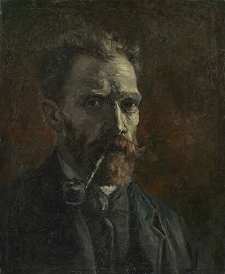 Автопортрет с трубкой (Self Portrait with Pipe), 1886