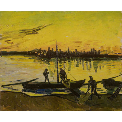 Вугільні баржі (Coal Barges), 1888