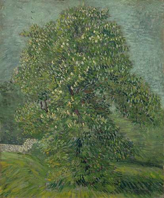 Цветущий каштан (Chestnut Tree in Blossom), 1887