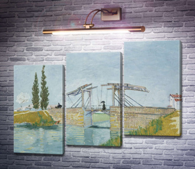 Міст Ланглуа в Арлі (The Langlois Bridge at Arles), 1888