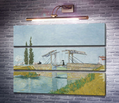 Мост Ланглуа в Арле (The Langlois Bridge at Arles), 1888