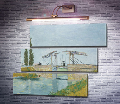 Міст Ланглуа в Арлі (The Langlois Bridge at Arles), 1888