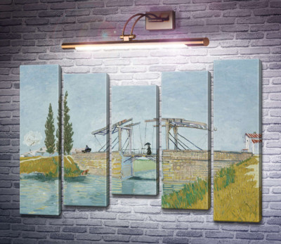 Міст Ланглуа в Арлі (The Langlois Bridge at Arles), 1888