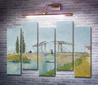 Міст Ланглуа в Арлі (The Langlois Bridge at Arles), 1888