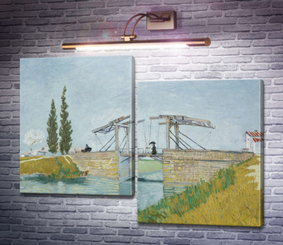 Міст Ланглуа в Арлі (The Langlois Bridge at Arles), 1888