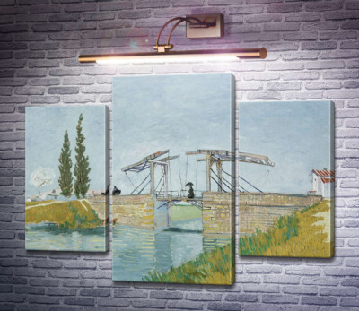 Мост Ланглуа в Арле (The Langlois Bridge at Arles), 1888