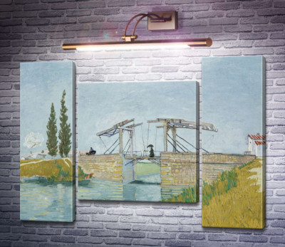 Мост Ланглуа в Арле (The Langlois Bridge at Arles), 1888
