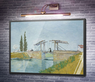 Мост Ланглуа в Арле (The Langlois Bridge at Arles), 1888