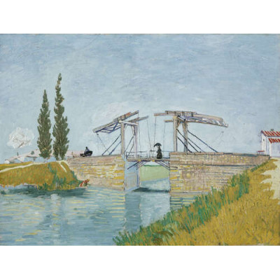 Мост Ланглуа в Арле (The Langlois Bridge at Arles), 1888
