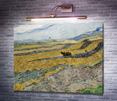 Обгороджене поле з орачем (Enclosed Field with Ploughman), 1889