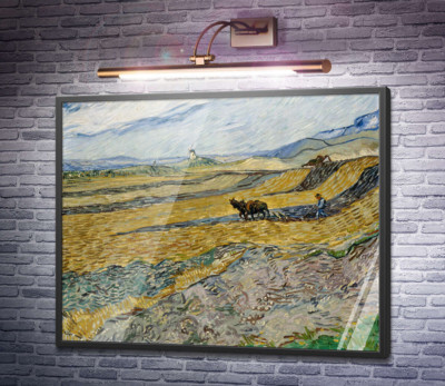 Огороженное поле с пахарем (Enclosed Field with Ploughman), 1889