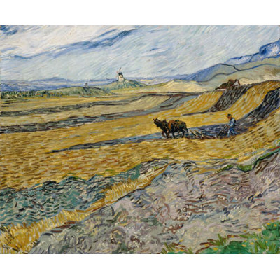 Огороженное поле с пахарем (Enclosed Field with Ploughman), 1889