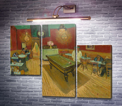 Нічне кафе на площі Ламартін в Арлі (Night Cafe), 1888