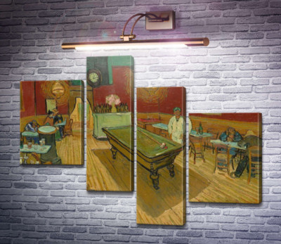 Нічне кафе на площі Ламартін в Арлі (Night Cafe), 1888