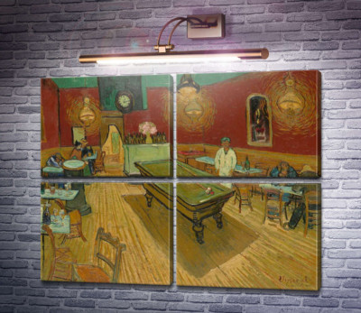 Нічне кафе на площі Ламартін в Арлі (Night Cafe), 1888