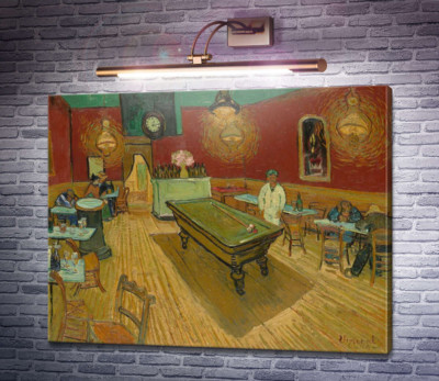 Ночное кафе на площади Ламартин в Арле (Night Cafe), 1888