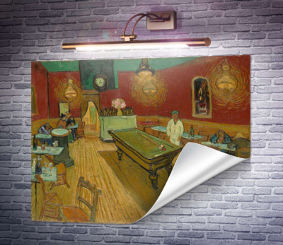 Ночное кафе на площади Ламартин в Арле (Night Cafe), 1888