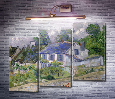 Будинки в Овері (Houses in Auvers), 1890 01