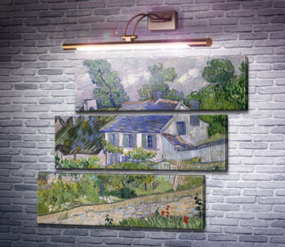 Будинки в Овері (Houses in Auvers), 1890 01