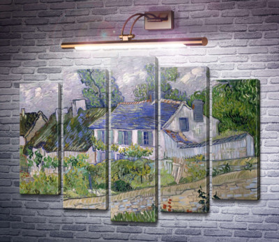 Будинки в Овері (Houses in Auvers), 1890 01