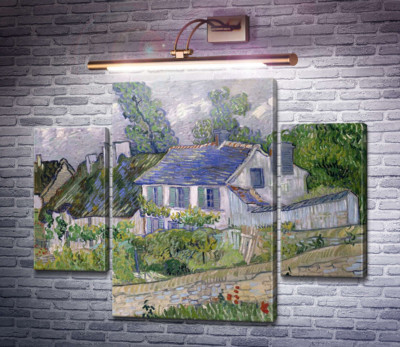 Будинки в Овері (Houses in Auvers), 1890 01