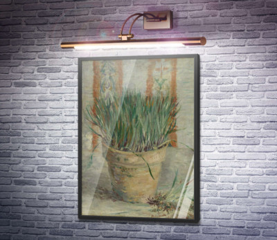 Цветочный горшок с луком (Flowerpot with Chives), 1887