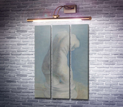 Гіпсовий жіночий торс. Вид ззаду (Plaster-Torso (female) in Back View), 1886