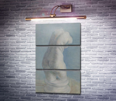 Гипсовый женский торс. Вид сзади (Plaster-Torso (female) in Back View), 1886