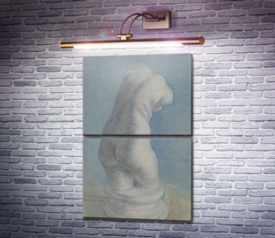 Гіпсовий жіночий торс. Вид ззаду (Plaster-Torso (female) in Back View), 1886