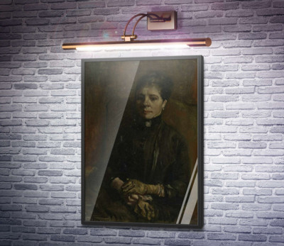 Портрет сидящей женщины (Portrait of a Woman Seated), 1886