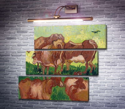 Корови, по роботі Жордена (Cows (after Jorsaens)), 1890