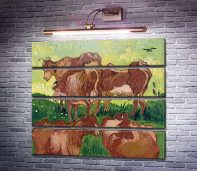 Корови, по роботі Жордена (Cows (after Jorsaens)), 1890