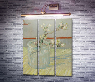 Цветущая ветвь миндаля в стакане (Blossoming Almond Branch in a Glass), 1888