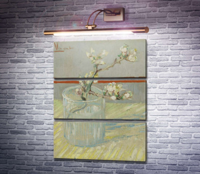 Квітуча гілка мигдалю в склянці (Blossoming Almond Branch in a Glass), 1888