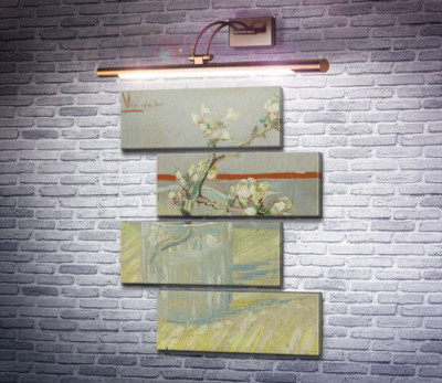 Квітуча гілка мигдалю в склянці (Blossoming Almond Branch in a Glass), 1888