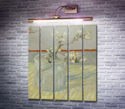 Цветущая ветвь миндаля в стакане (Blossoming Almond Branch in a Glass), 1888