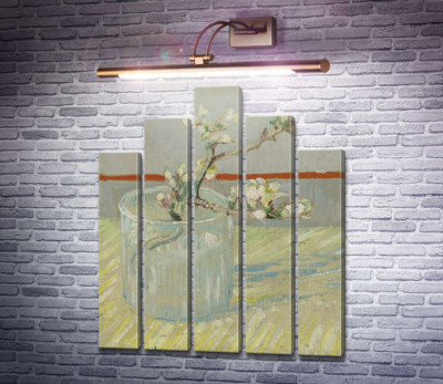Квітуча гілка мигдалю в склянці (Blossoming Almond Branch in a Glass), 1888