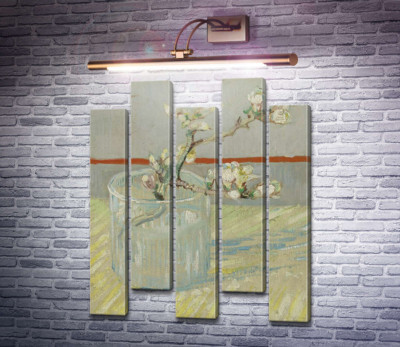 Квітуча гілка мигдалю в склянці (Blossoming Almond Branch in a Glass), 1888