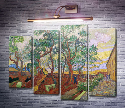 Сад больницы Сен-Поль (The Garden of the Asylum in Saint-Remy), 1889