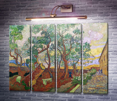 Сад больницы Сен-Поль (The Garden of the Asylum in Saint-Remy), 1889